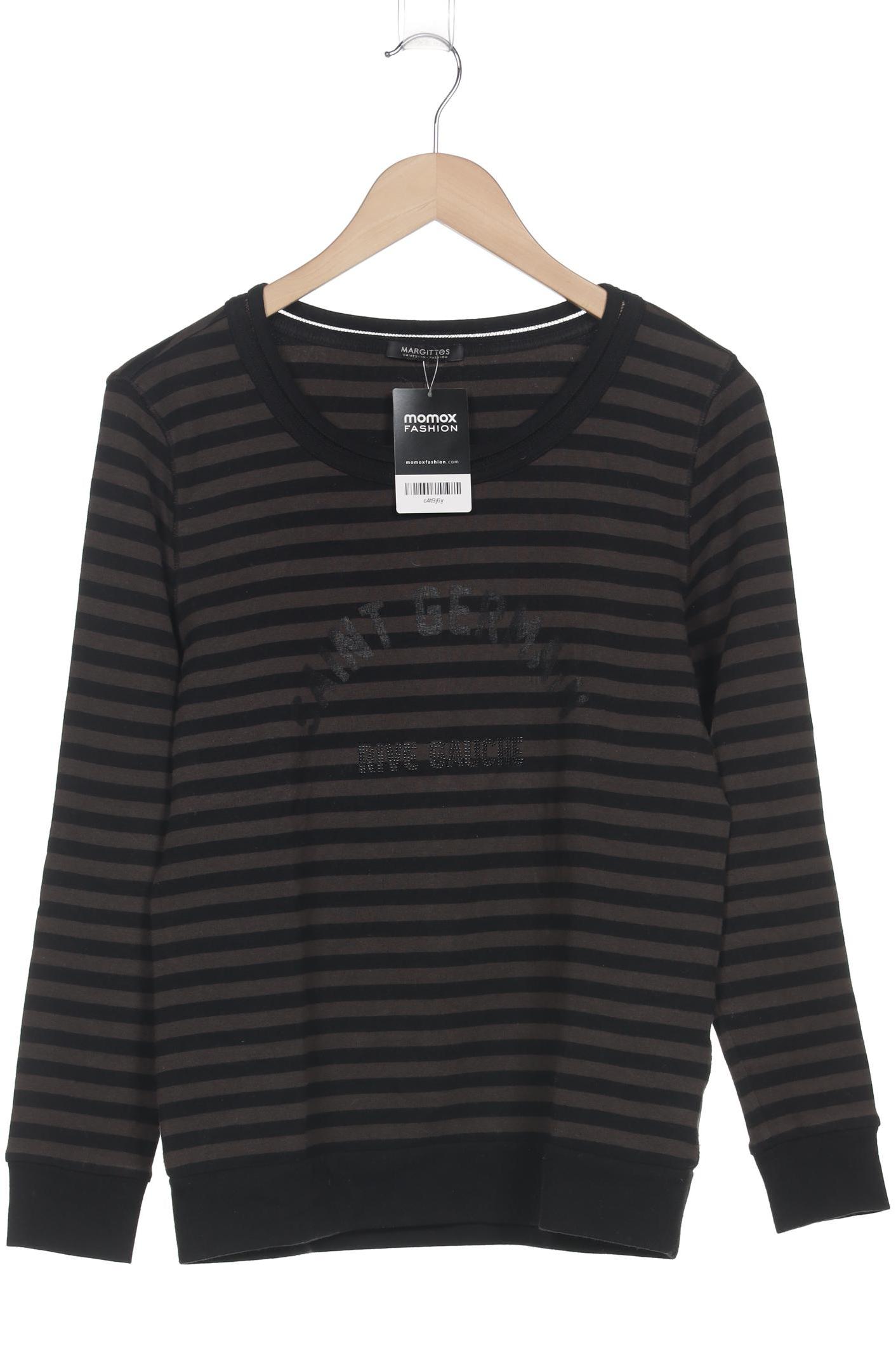 

Margittes Damen Langarmshirt, schwarz, Gr. 42