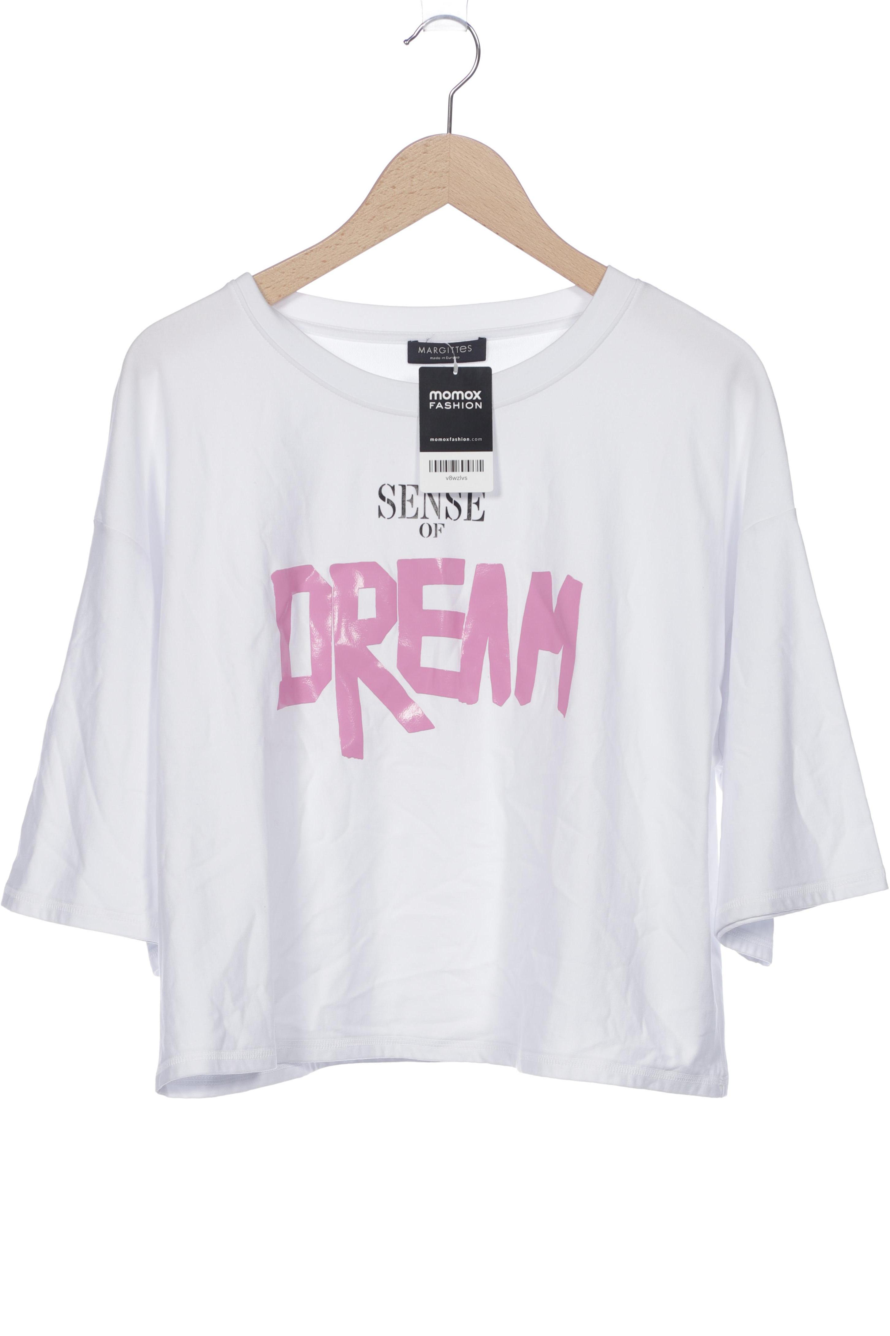 

Margittes Damen Langarmshirt, weiß, Gr. 38
