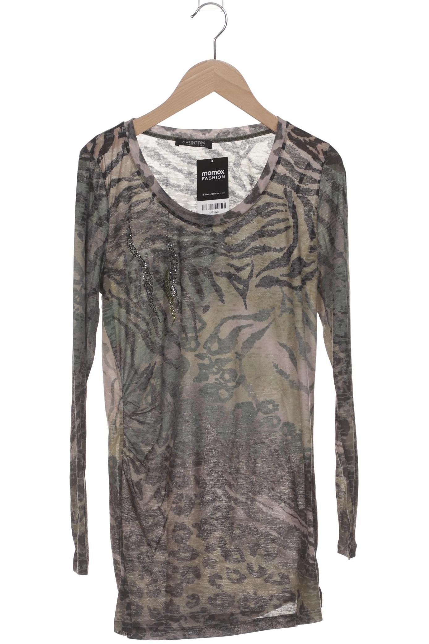 

Margittes Damen Langarmshirt, grün, Gr. 38