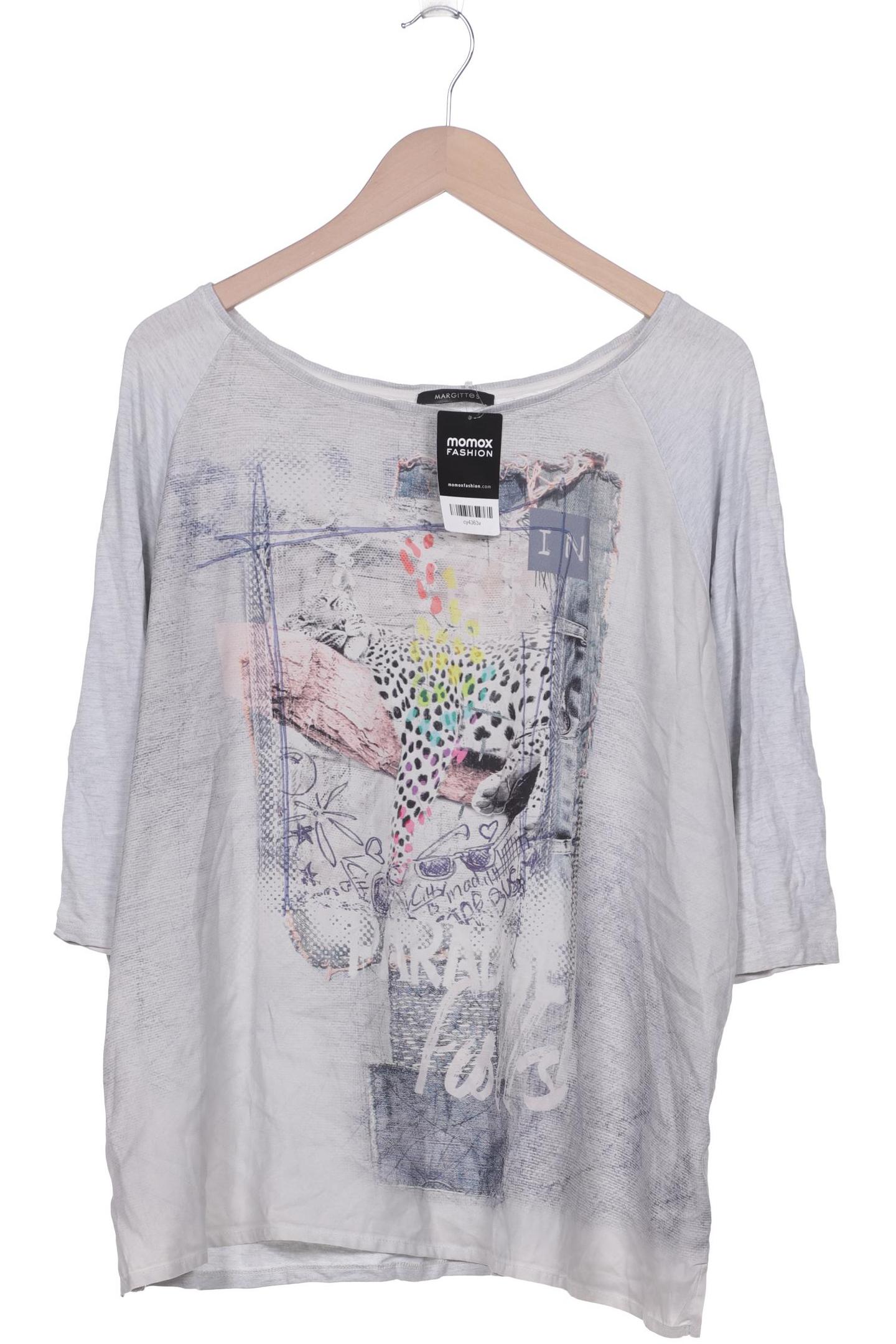

MARGITTES Damen Langarmshirt, grau