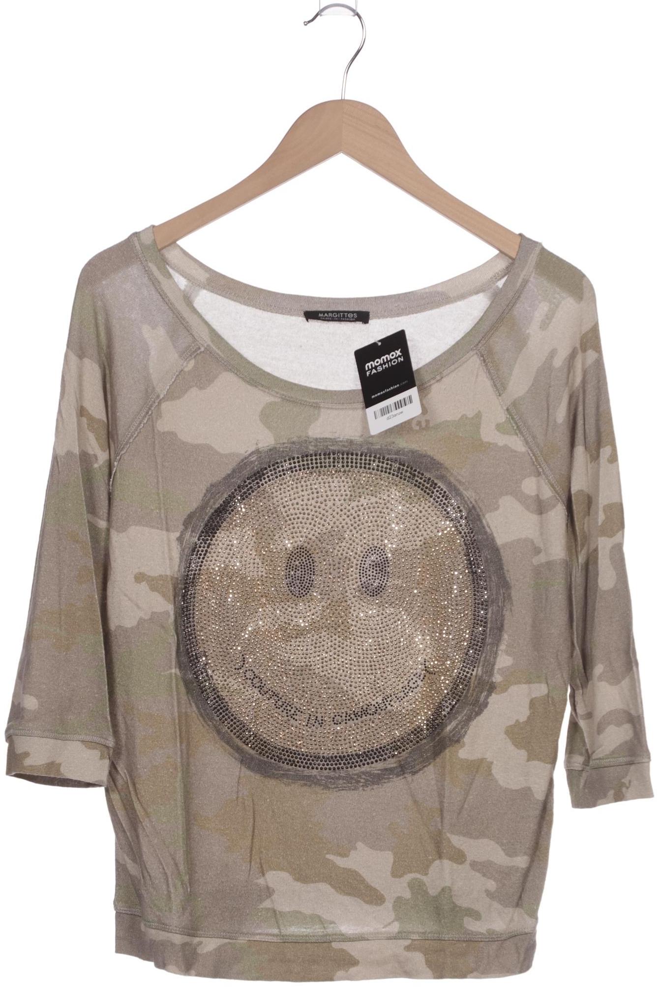 

Margittes Damen Langarmshirt, beige, Gr. 42