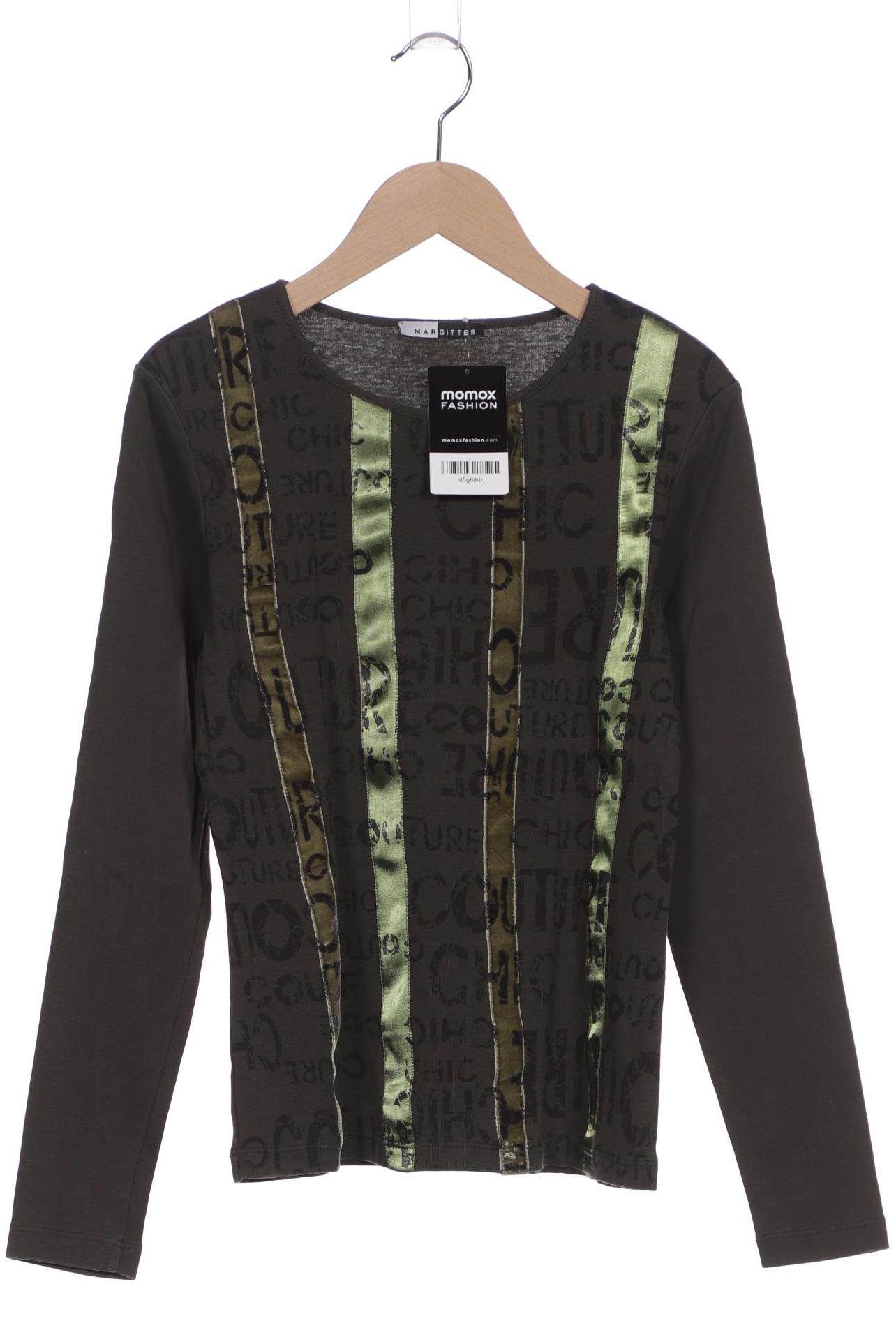 

Margittes Damen Langarmshirt, grün, Gr. 36