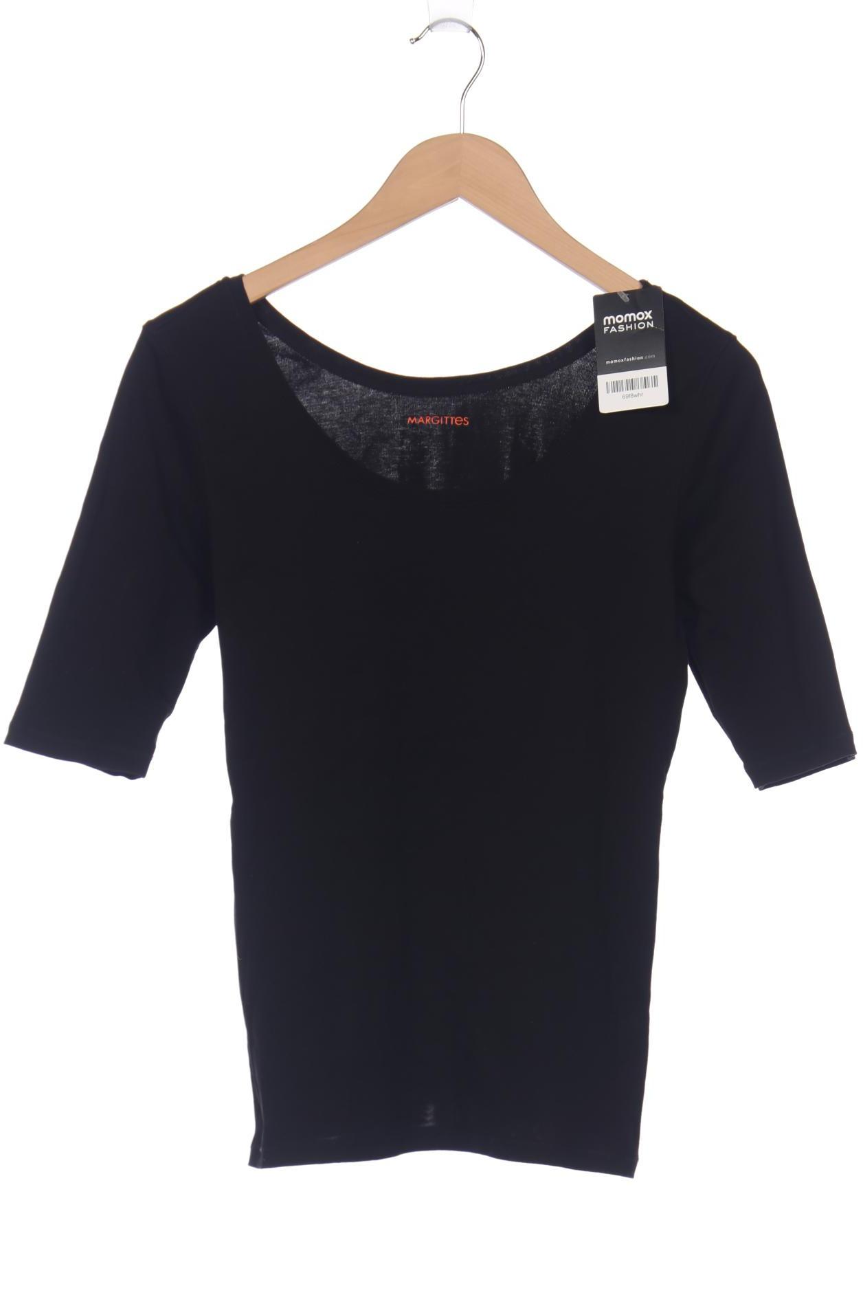 

Margittes Damen Langarmshirt, schwarz, Gr. 40