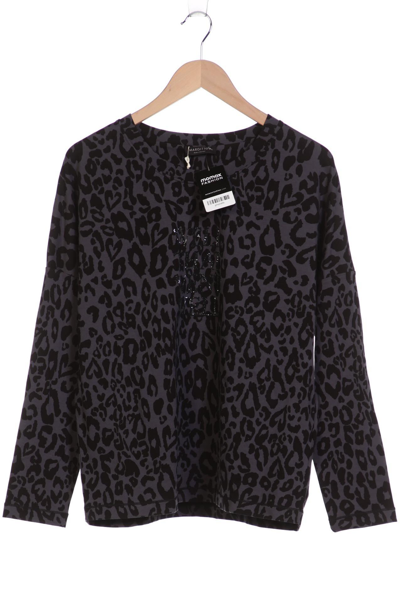 

Margittes Damen Langarmshirt, grau, Gr. 42