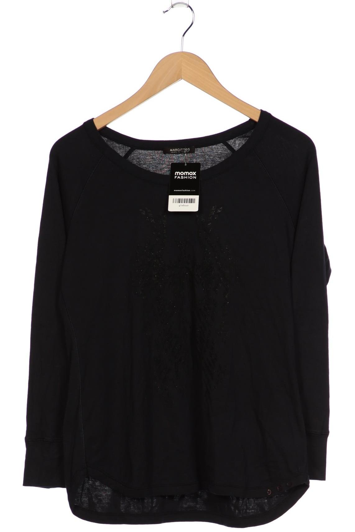 

Margittes Damen Langarmshirt, marineblau, Gr. 40
