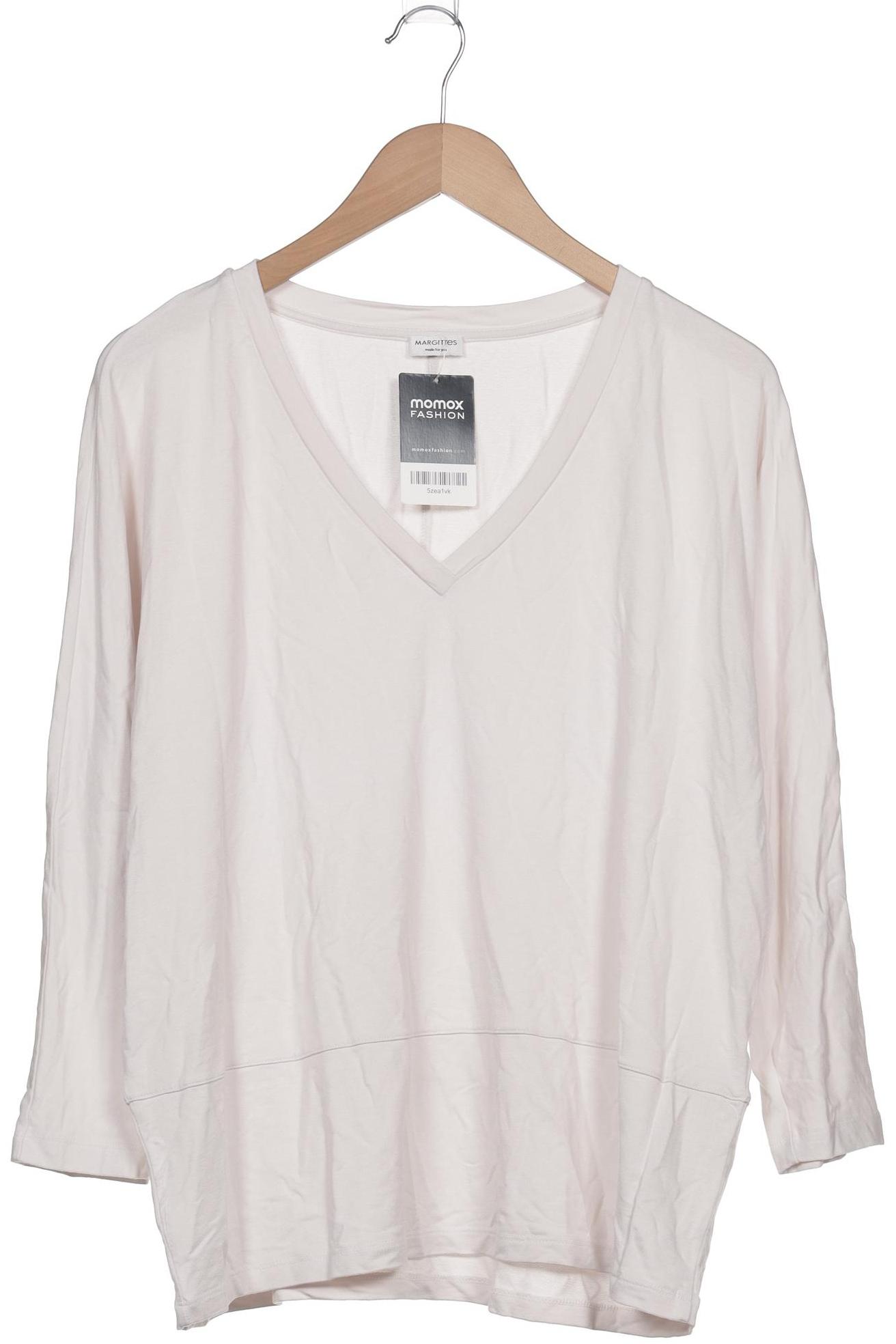 

Margittes Damen Langarmshirt, weiß, Gr. 44