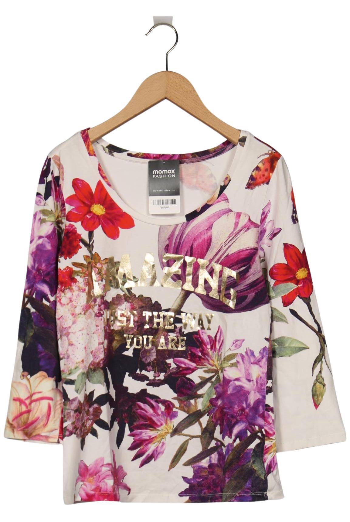 

Margittes Damen Langarmshirt, weiß, Gr. 36