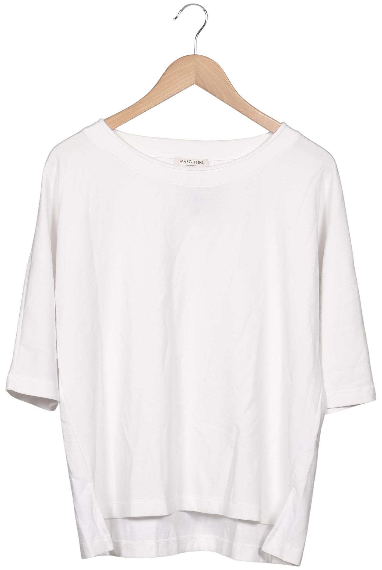 

Margittes Damen Langarmshirt, weiß, Gr. 40