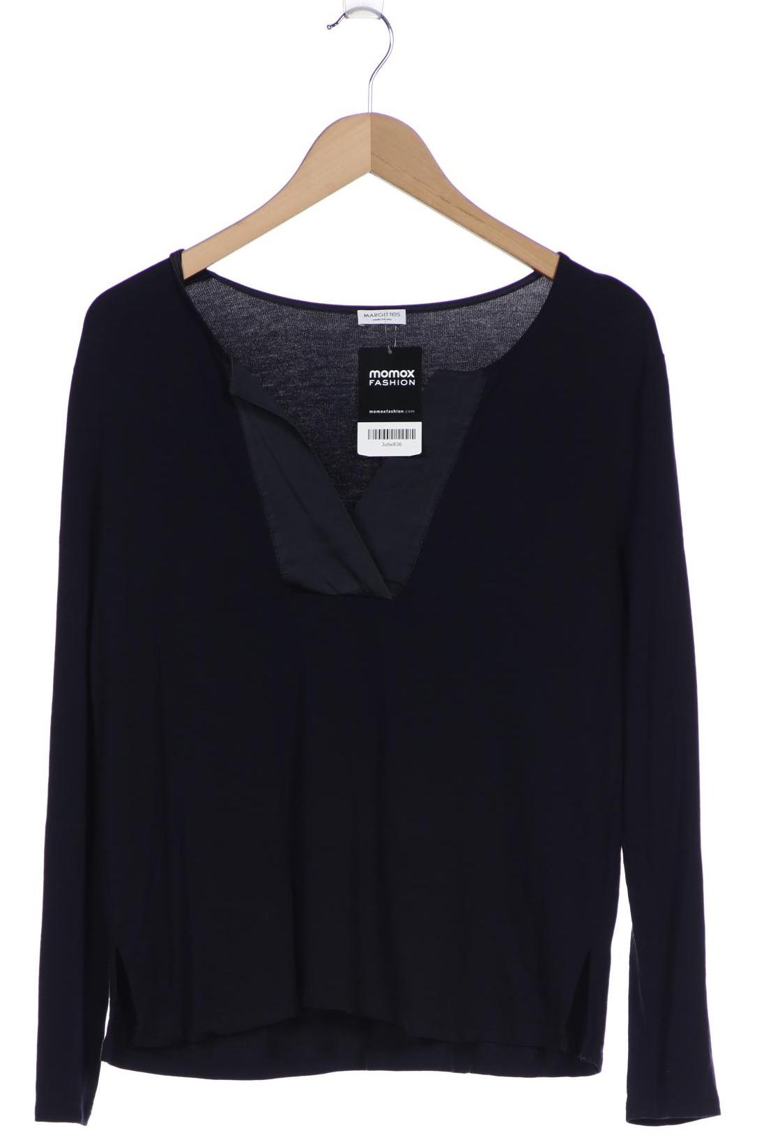 

Margittes Damen Langarmshirt, marineblau, Gr. 38