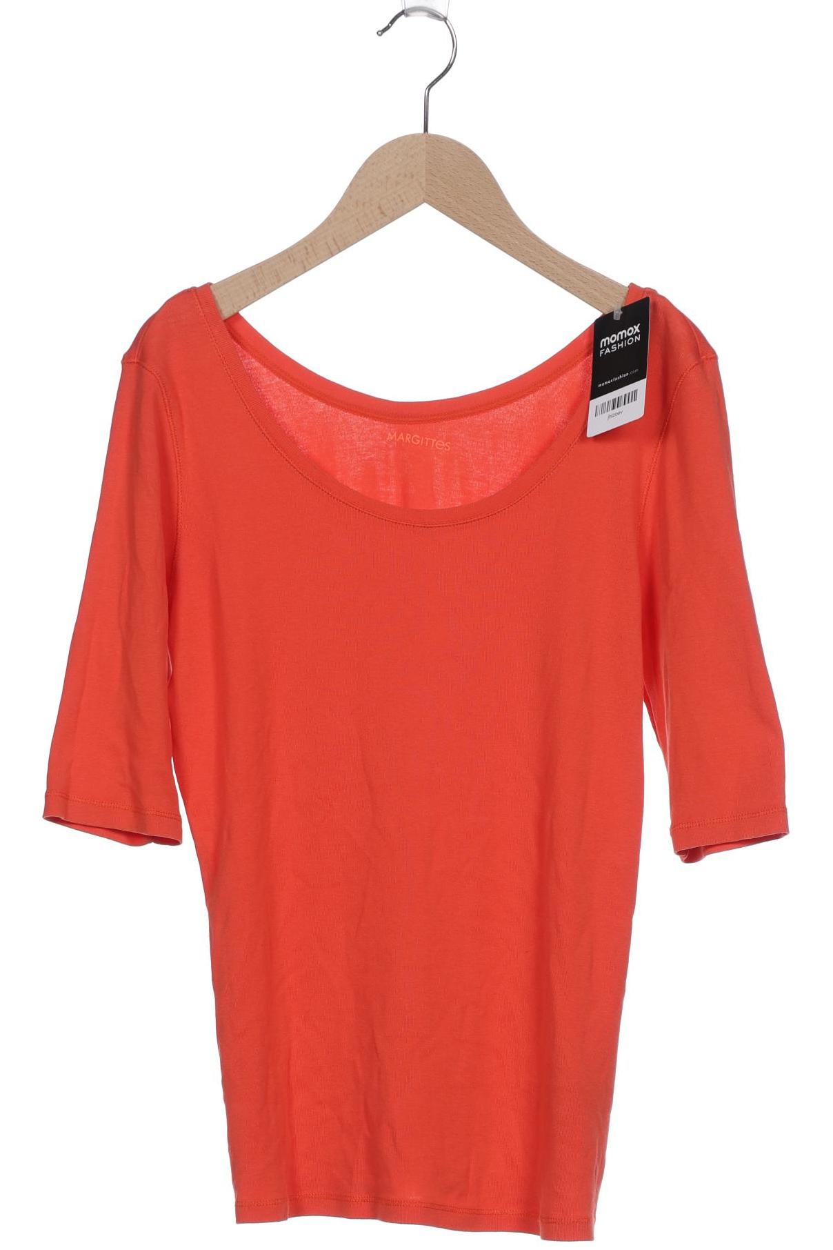

Margittes Damen Langarmshirt, orange, Gr. 40