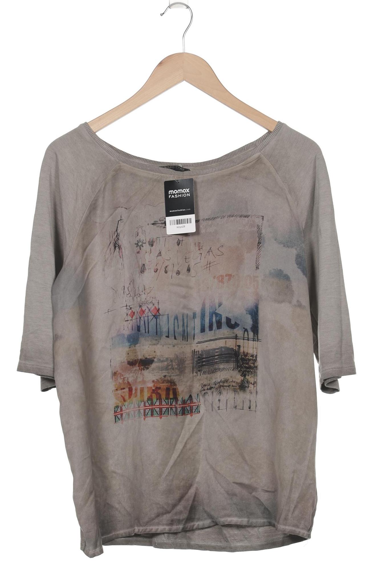 

Margittes Damen Langarmshirt, grau, Gr. 38