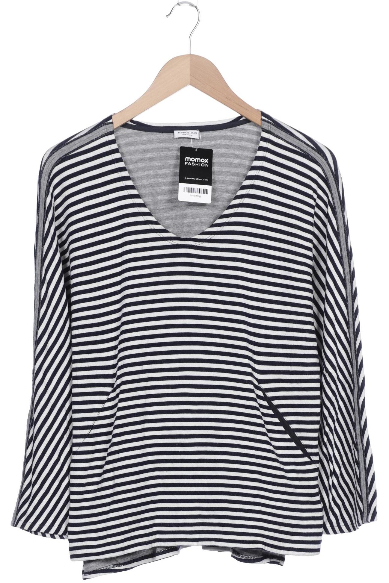 

MARGITTES Damen Langarmshirt, marineblau