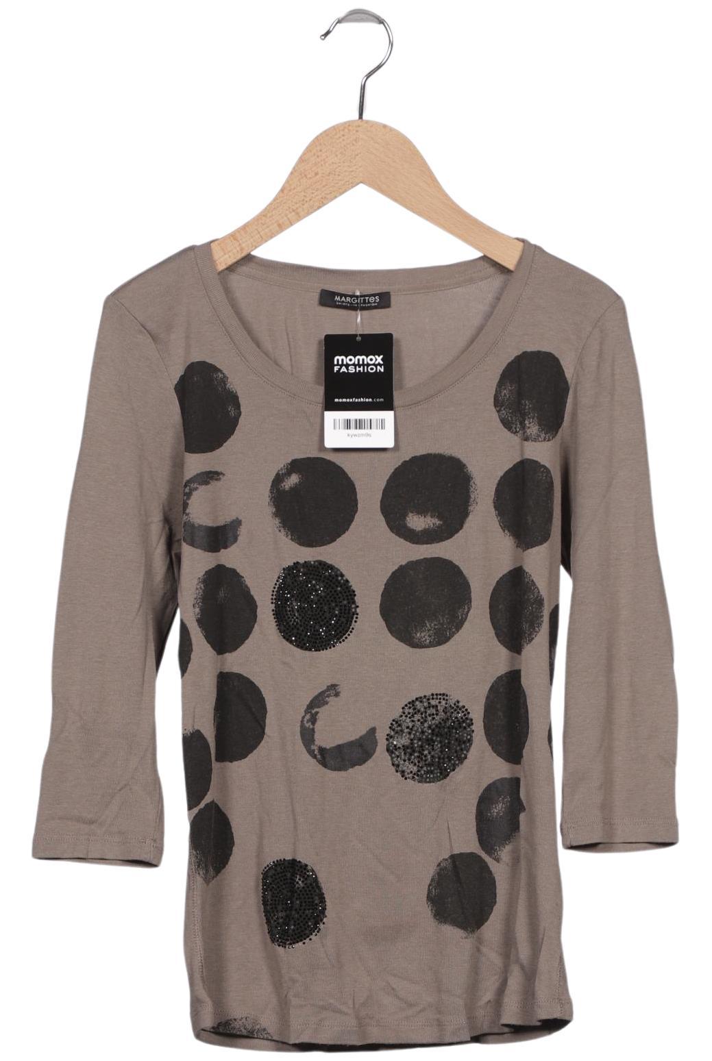 

Margittes Damen Langarmshirt, grau, Gr. 38