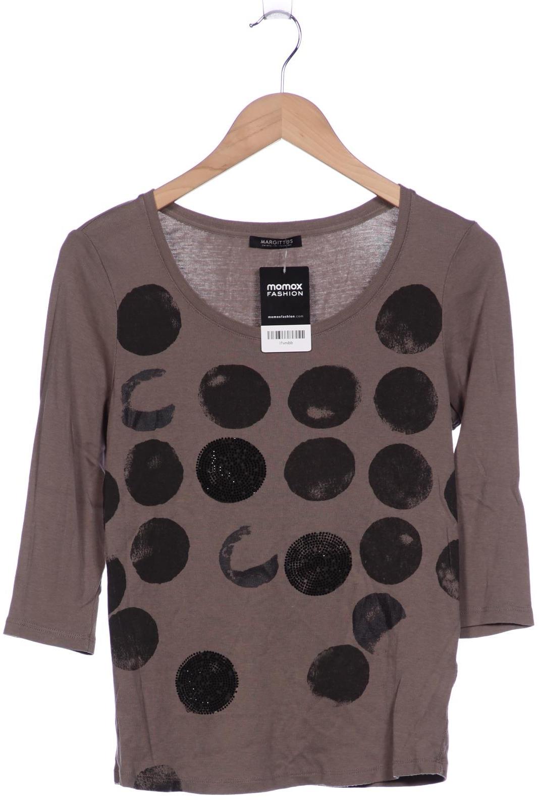 

Margittes Damen Langarmshirt, grau, Gr. 40