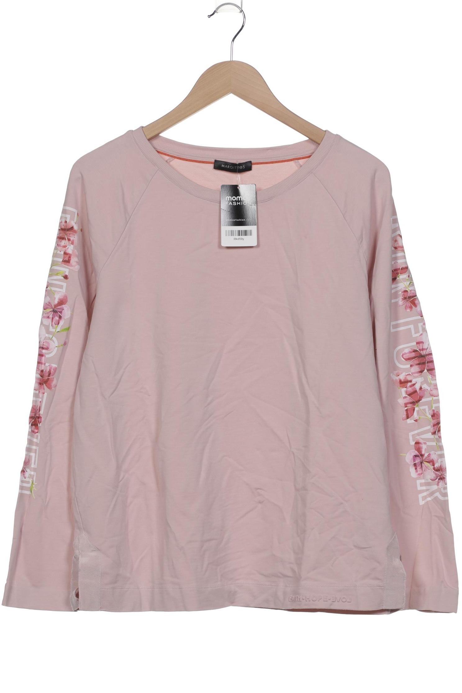 

Margittes Damen Langarmshirt, pink, Gr. 42