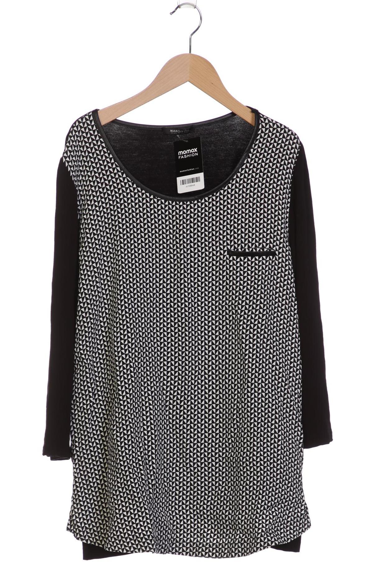 

Margittes Damen Langarmshirt, schwarz, Gr. 42