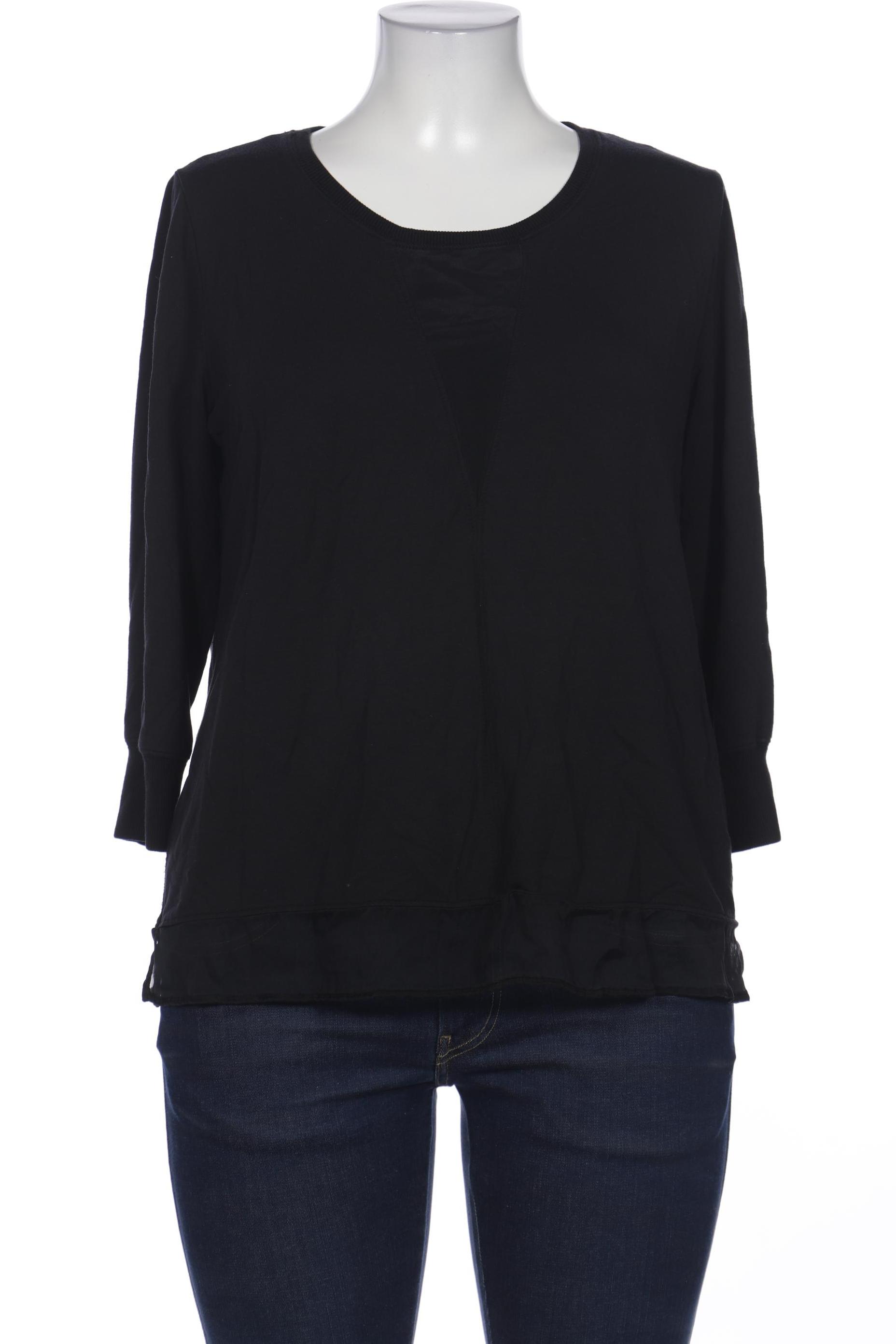 

Margittes Damen Langarmshirt, schwarz, Gr. 42