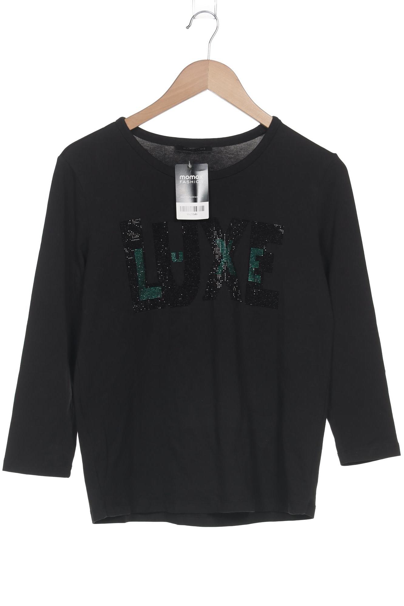 

Margittes Damen Langarmshirt, schwarz, Gr. 36