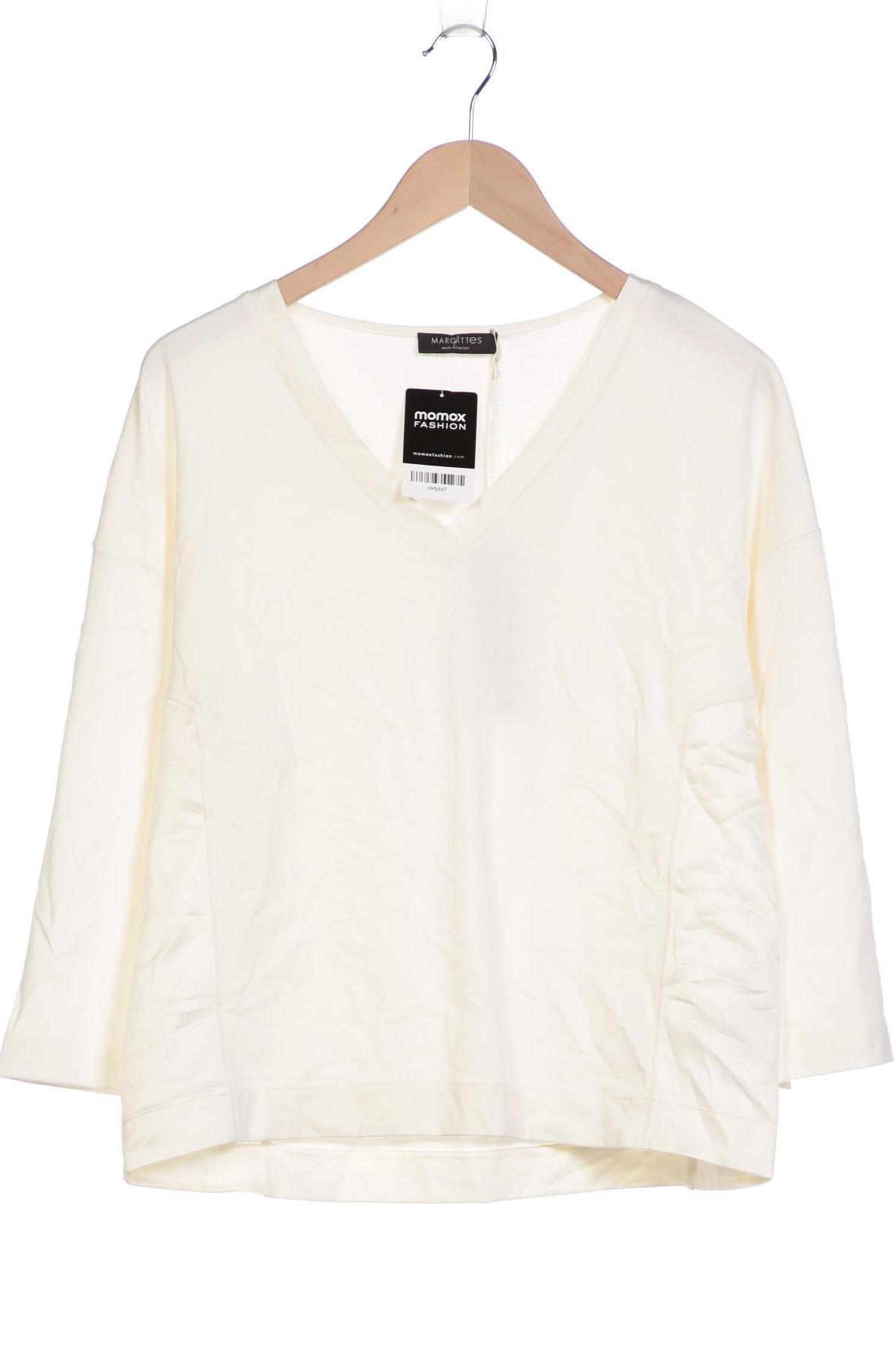 

Margittes Damen Langarmshirt, cremeweiß, Gr. 40