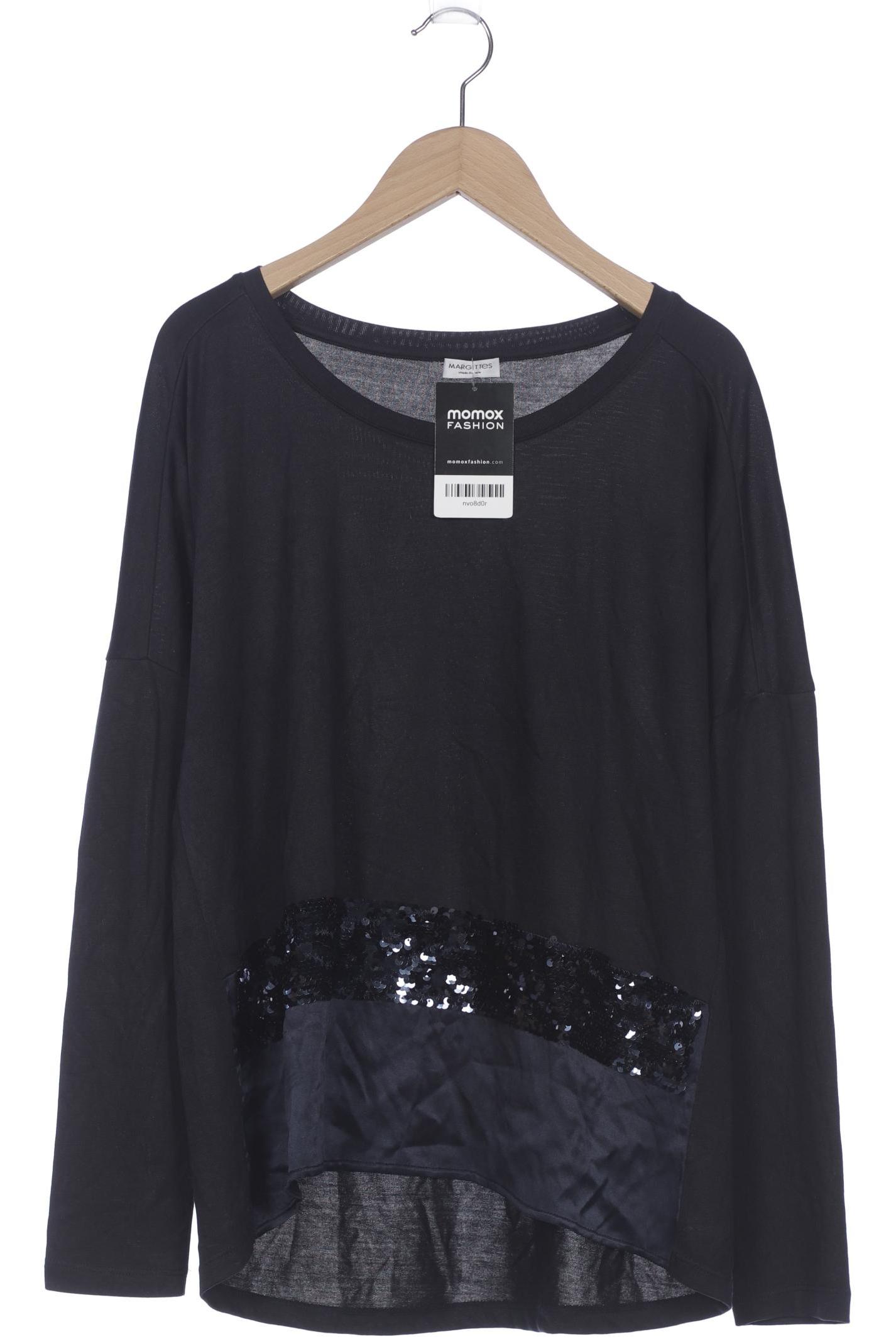 

Margittes Damen Langarmshirt, marineblau, Gr. 38