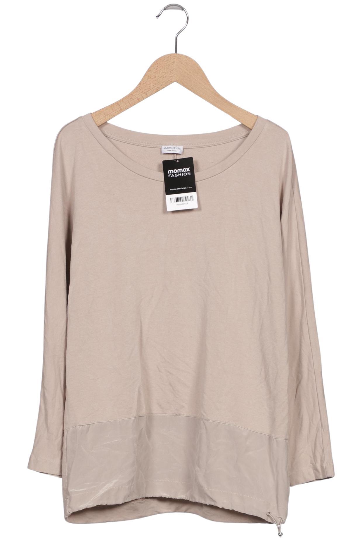 

Margittes Damen Langarmshirt, cremeweiß, Gr. 38