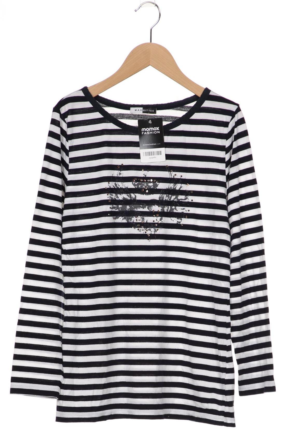 

MARGITTES Damen Langarmshirt, marineblau