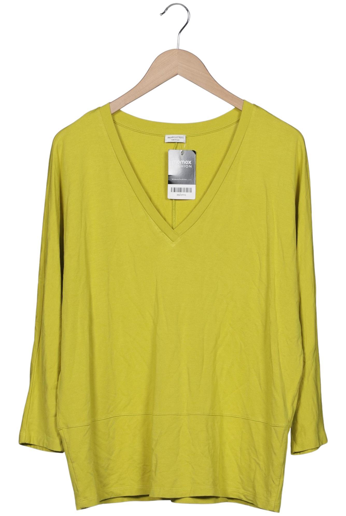 

Margittes Damen Langarmshirt, hellgrün, Gr. 44