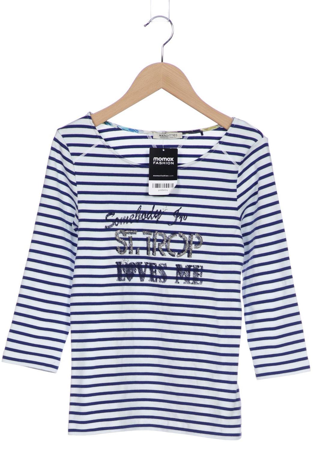 

Margittes Damen Langarmshirt, marineblau, Gr. 36