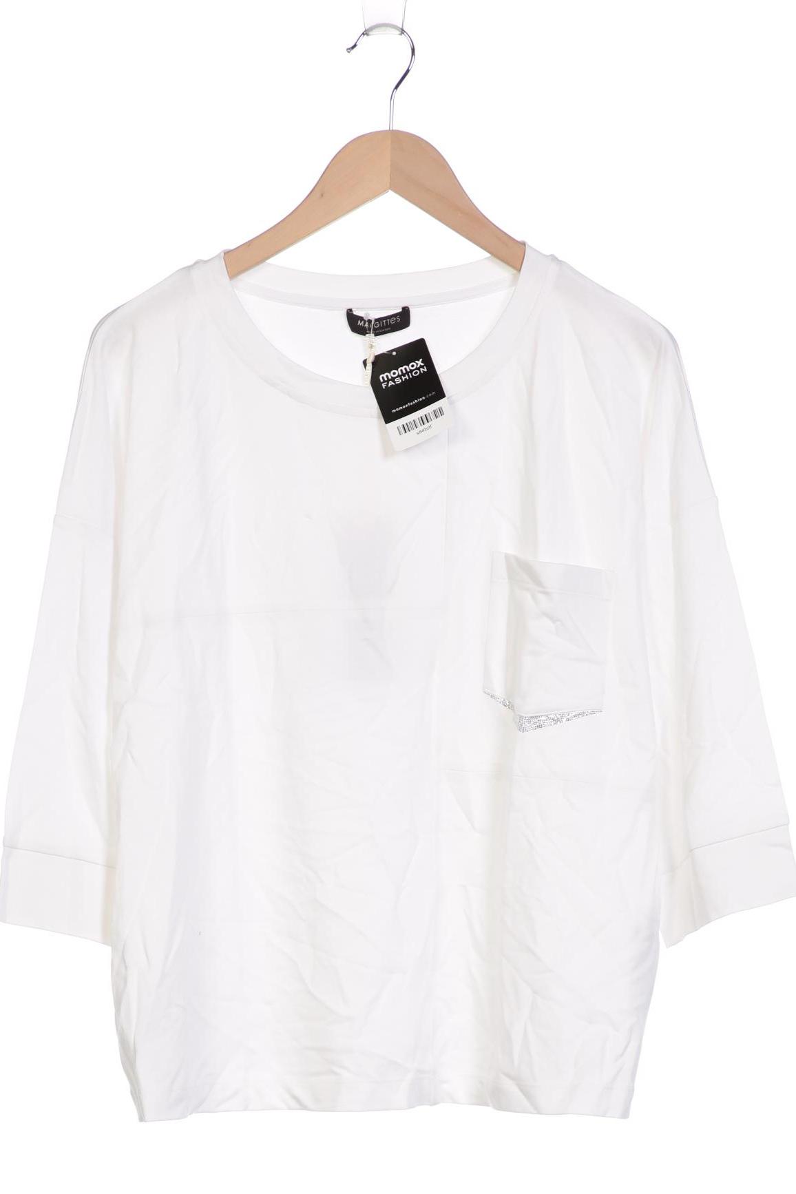 

Margittes Damen Langarmshirt, weiß, Gr. 42