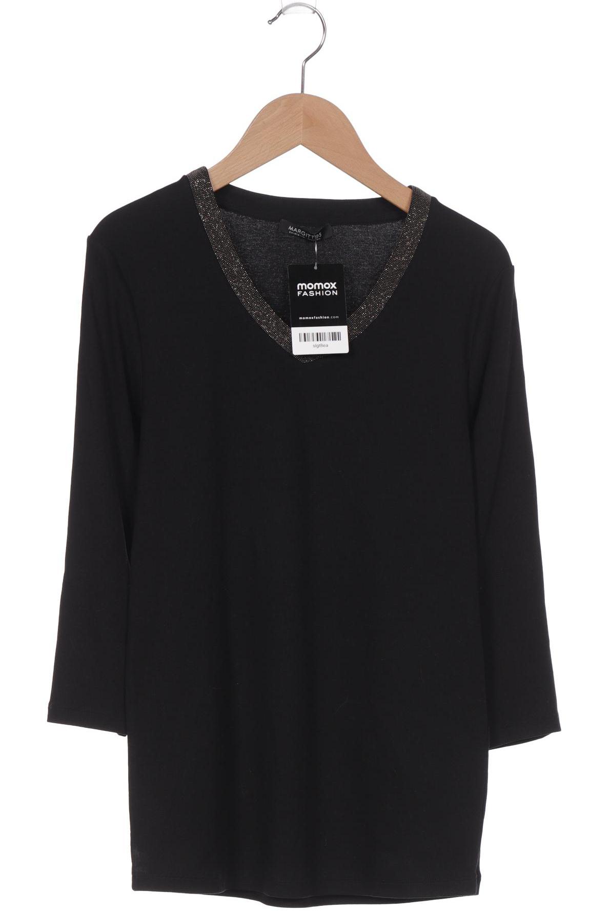 

MARGITTES Damen Langarmshirt, schwarz