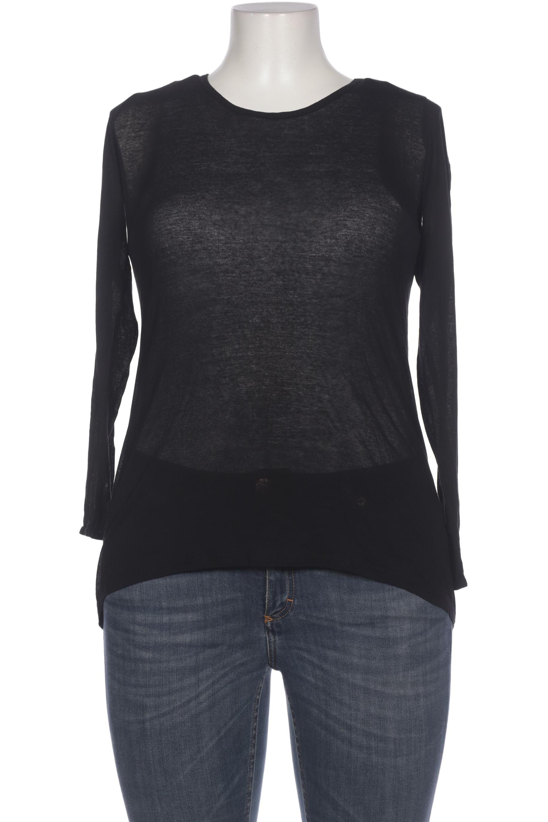 

Margittes Damen Langarmshirt, schwarz, Gr. 40