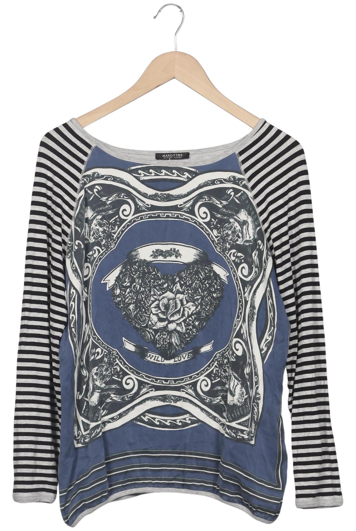 

Margittes Damen Langarmshirt, mehrfarbig, Gr. 44