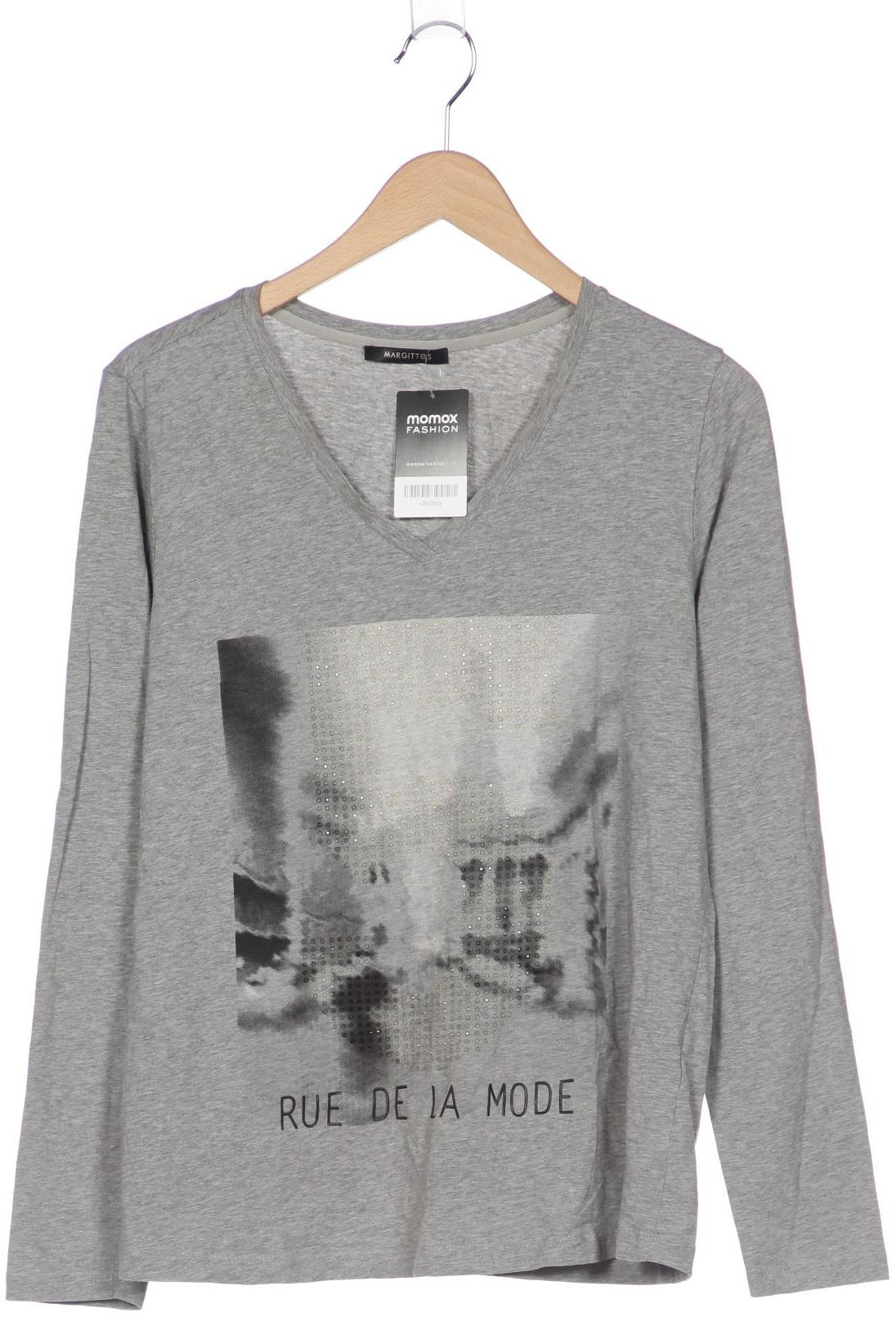 

MARGITTES Damen Langarmshirt, grau