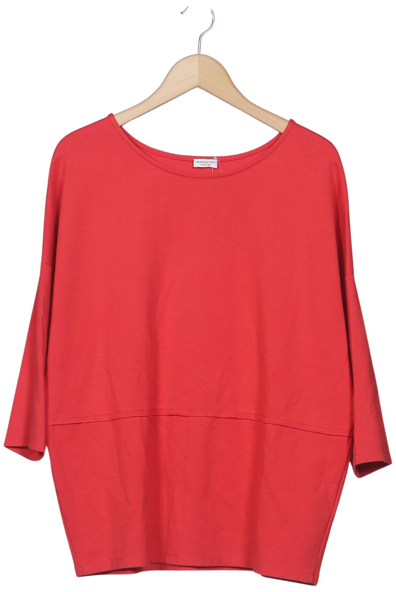

Margittes Damen Langarmshirt, rot, Gr. 40