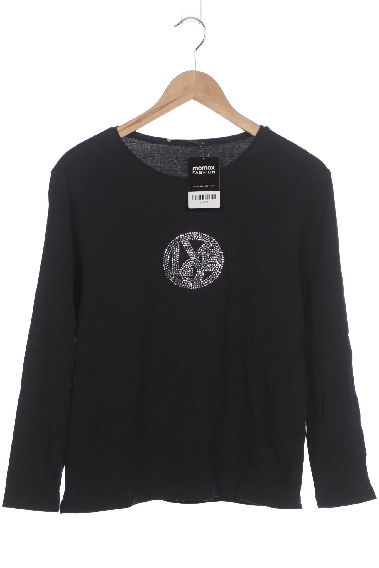 

Margittes Damen Langarmshirt, schwarz, Gr. 44