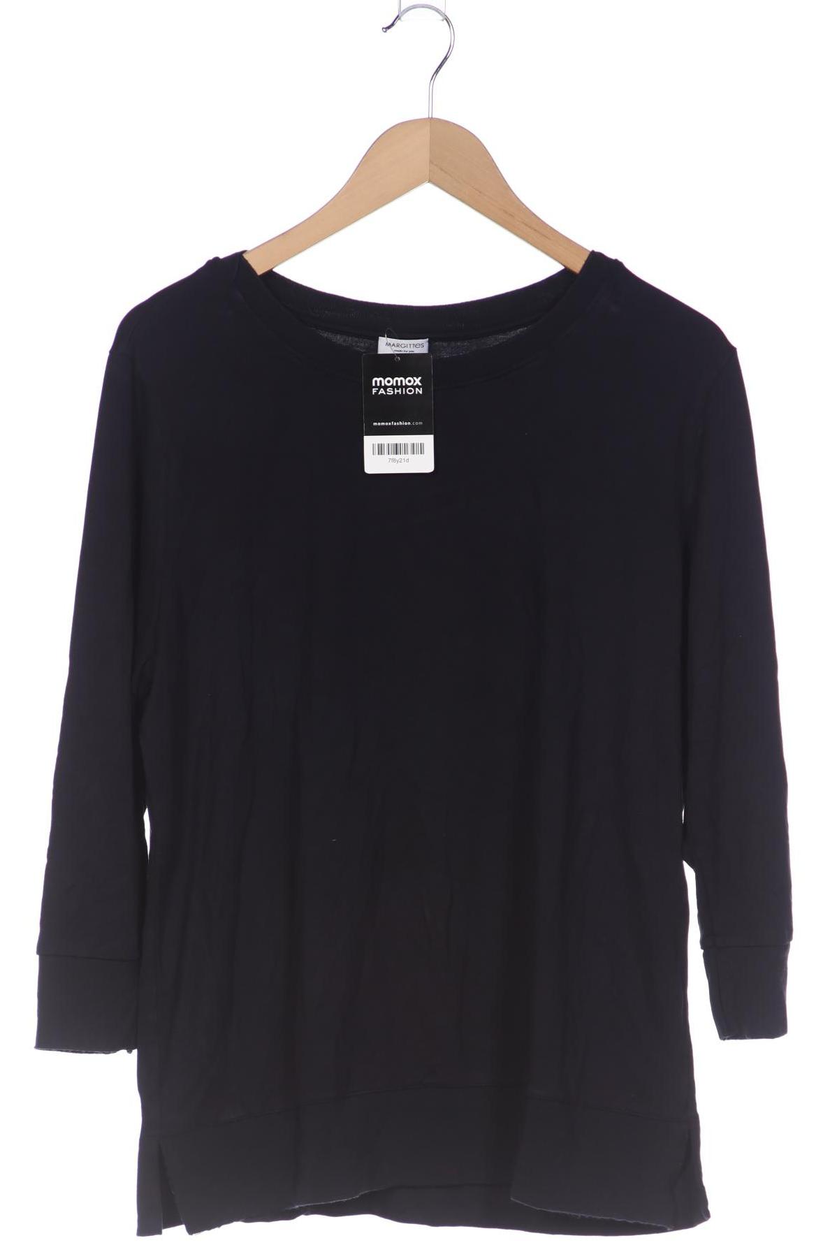 

Margittes Damen Langarmshirt, marineblau, Gr. 44