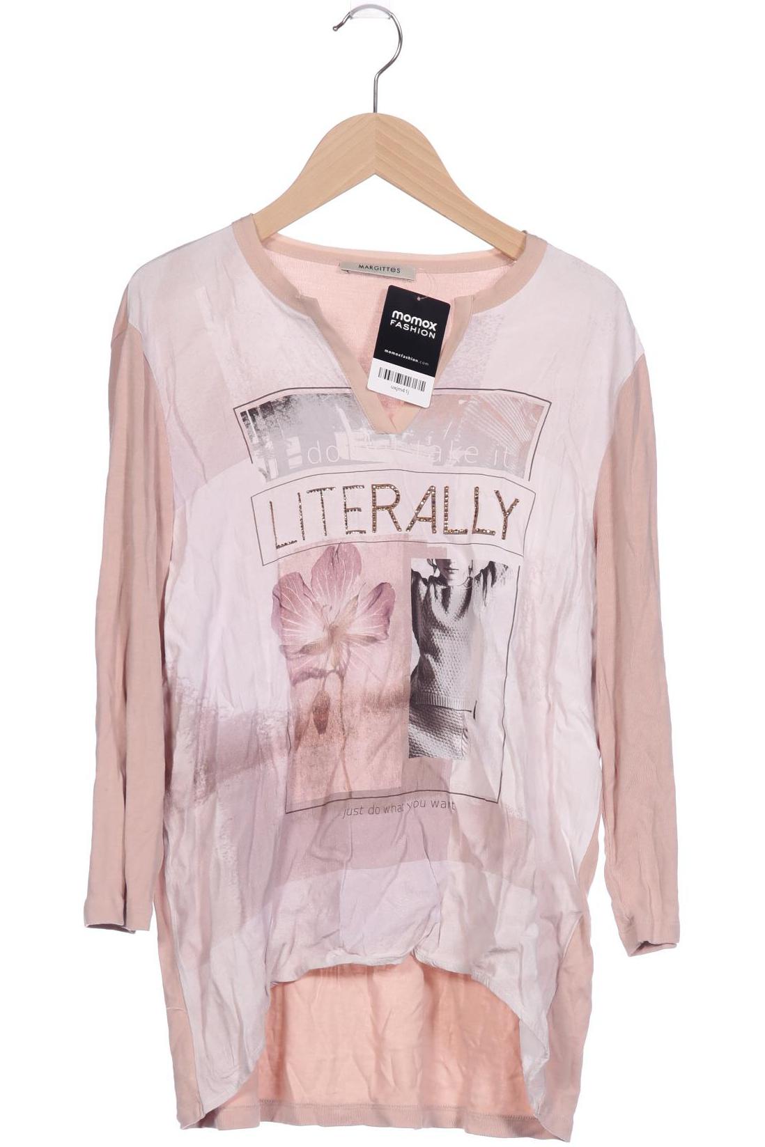 

Margittes Damen Langarmshirt, beige, Gr. 38