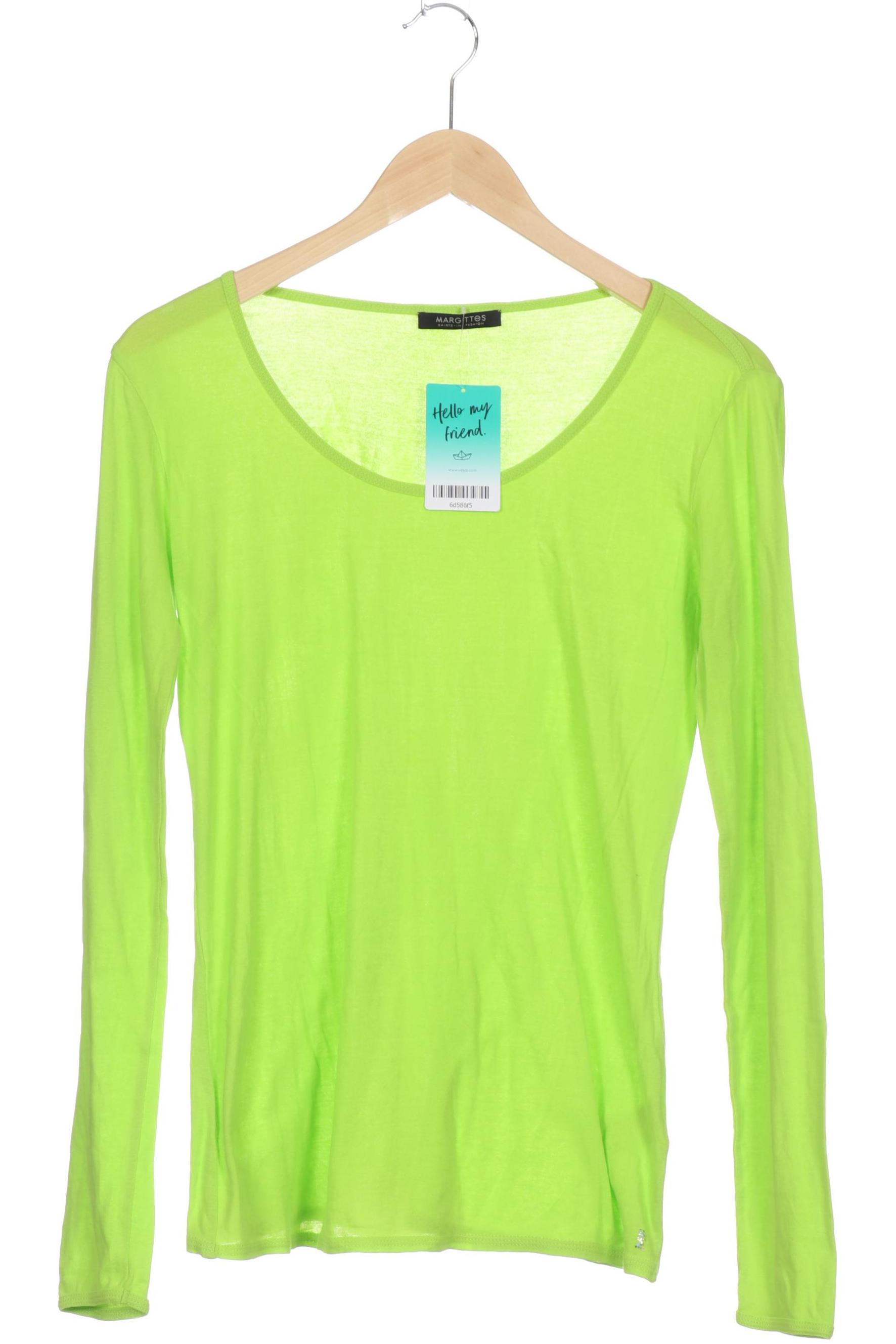 

Margittes Damen Langarmshirt, grün, Gr. 42