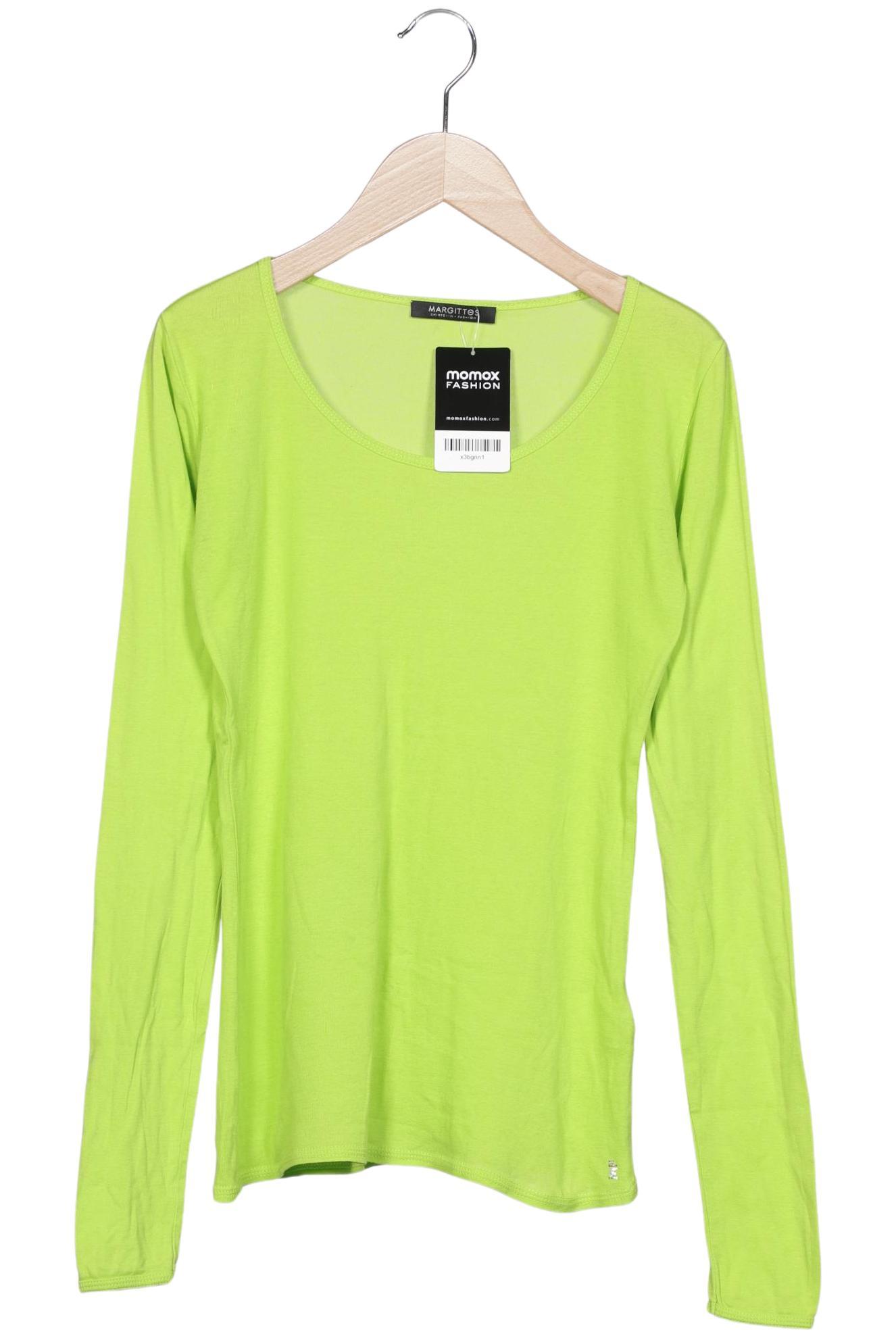 

Margittes Damen Langarmshirt, hellgrün, Gr. 38