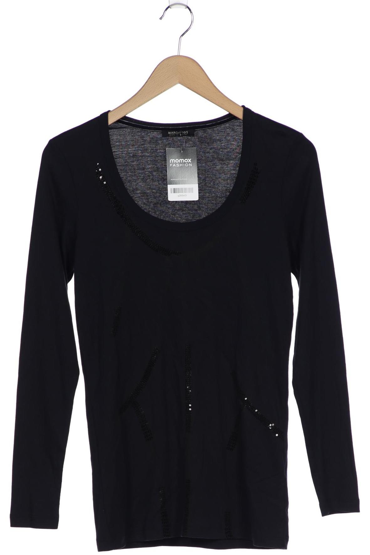 

MARGITTES Damen Langarmshirt, marineblau