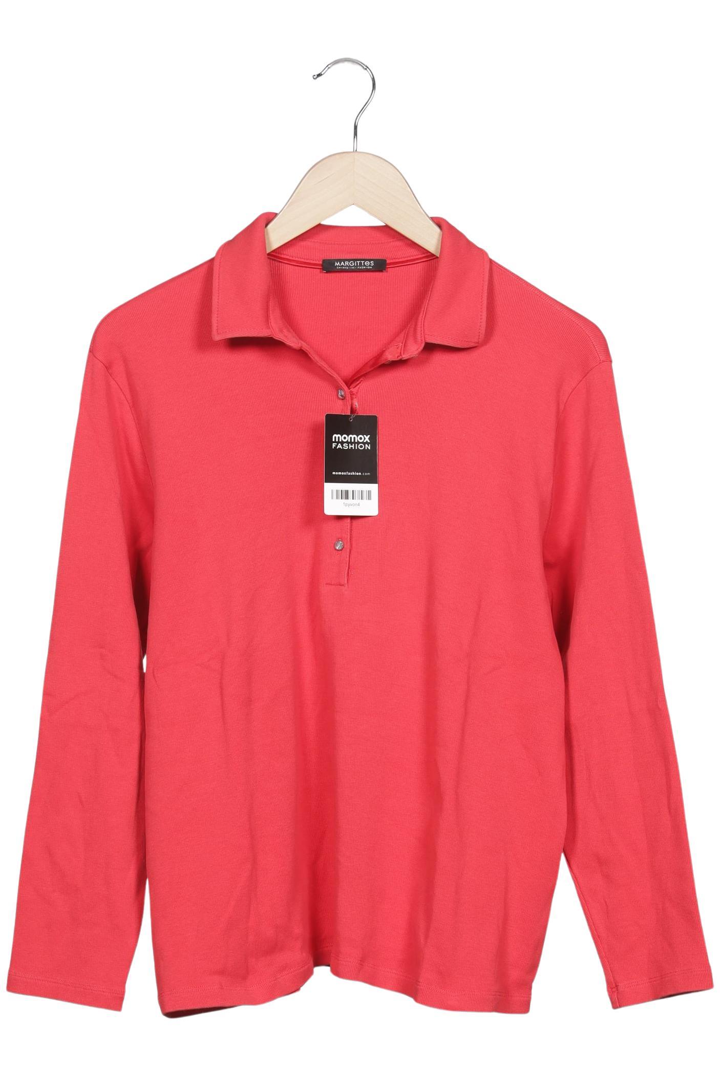

Margittes Damen Poloshirt, rot, Gr. 48