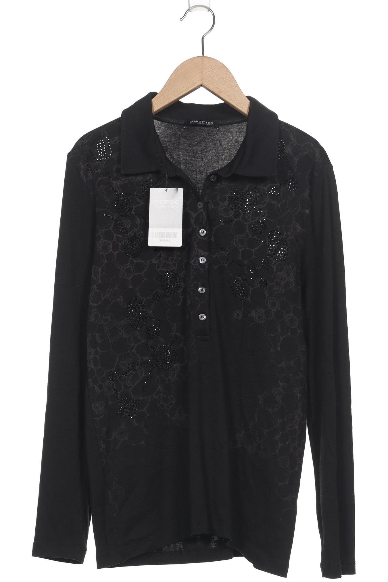 

Margittes Damen Poloshirt, schwarz, Gr. 42