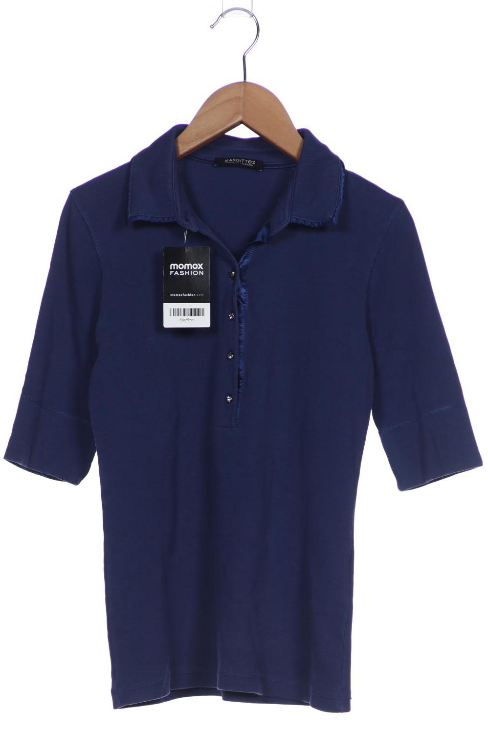 

Margittes Damen Poloshirt, blau, Gr. 36