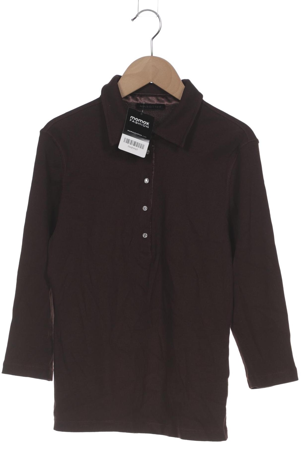 

Margittes Damen Poloshirt, braun, Gr. 38