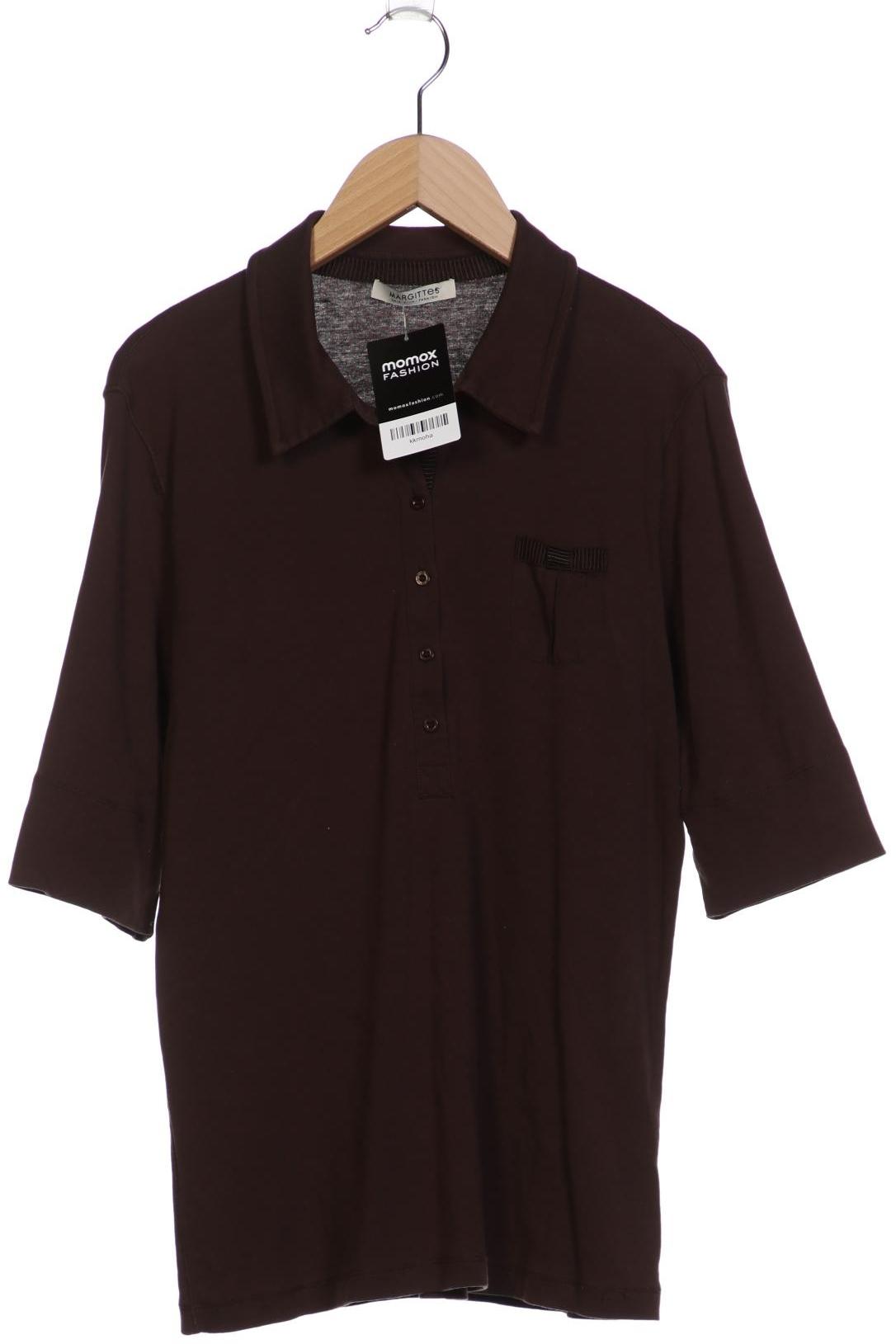 

Margittes Damen Poloshirt, braun, Gr. 38