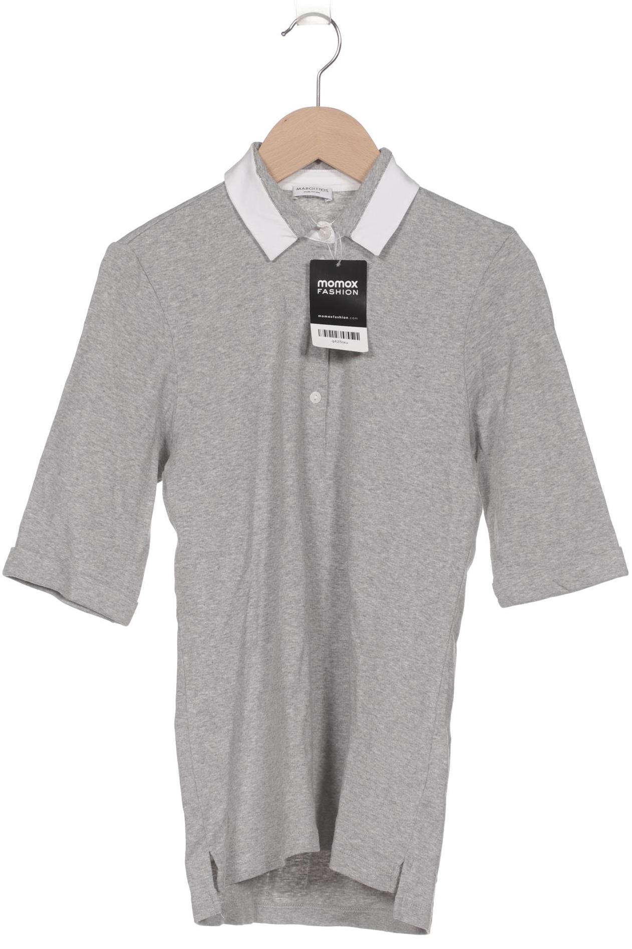 

Margittes Damen Poloshirt, grau, Gr. 34