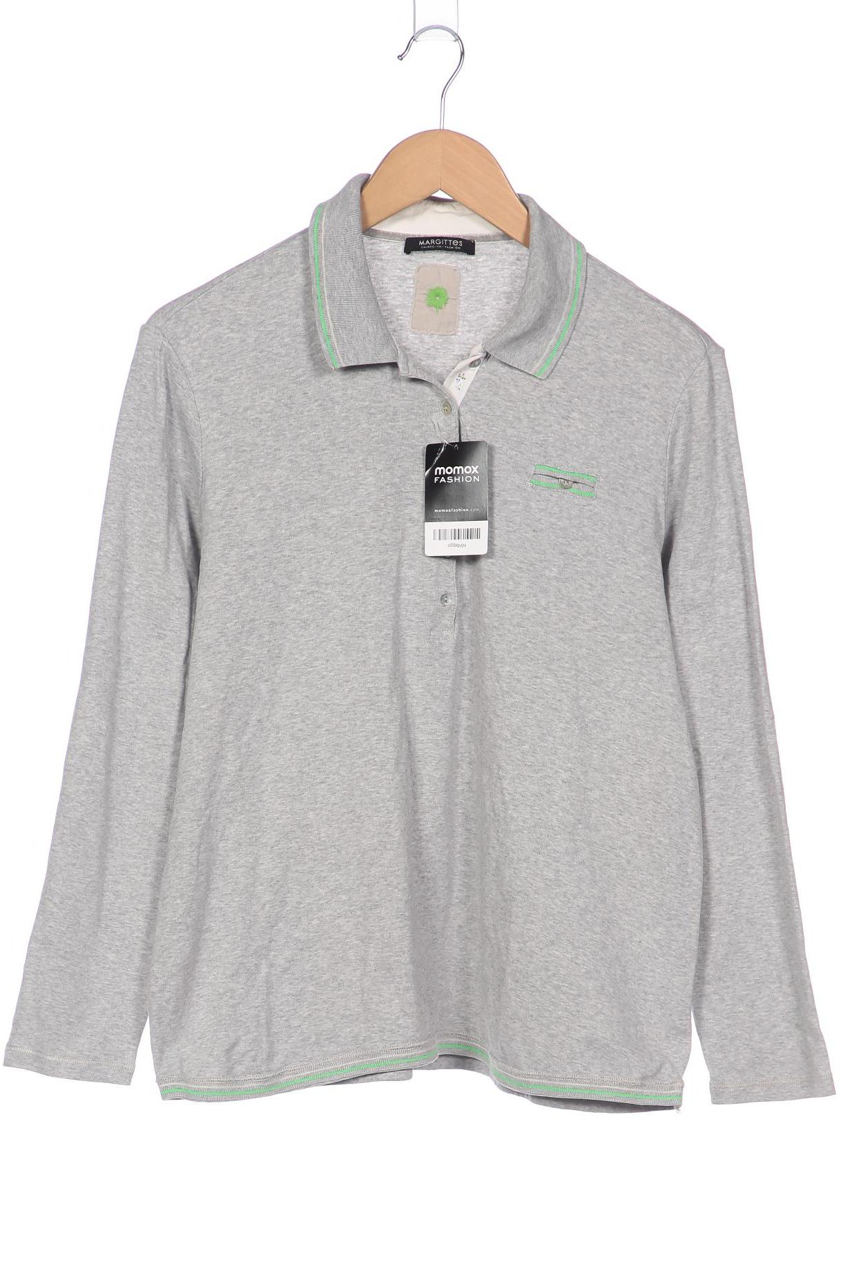 

Margittes Damen Poloshirt, grau, Gr. 46