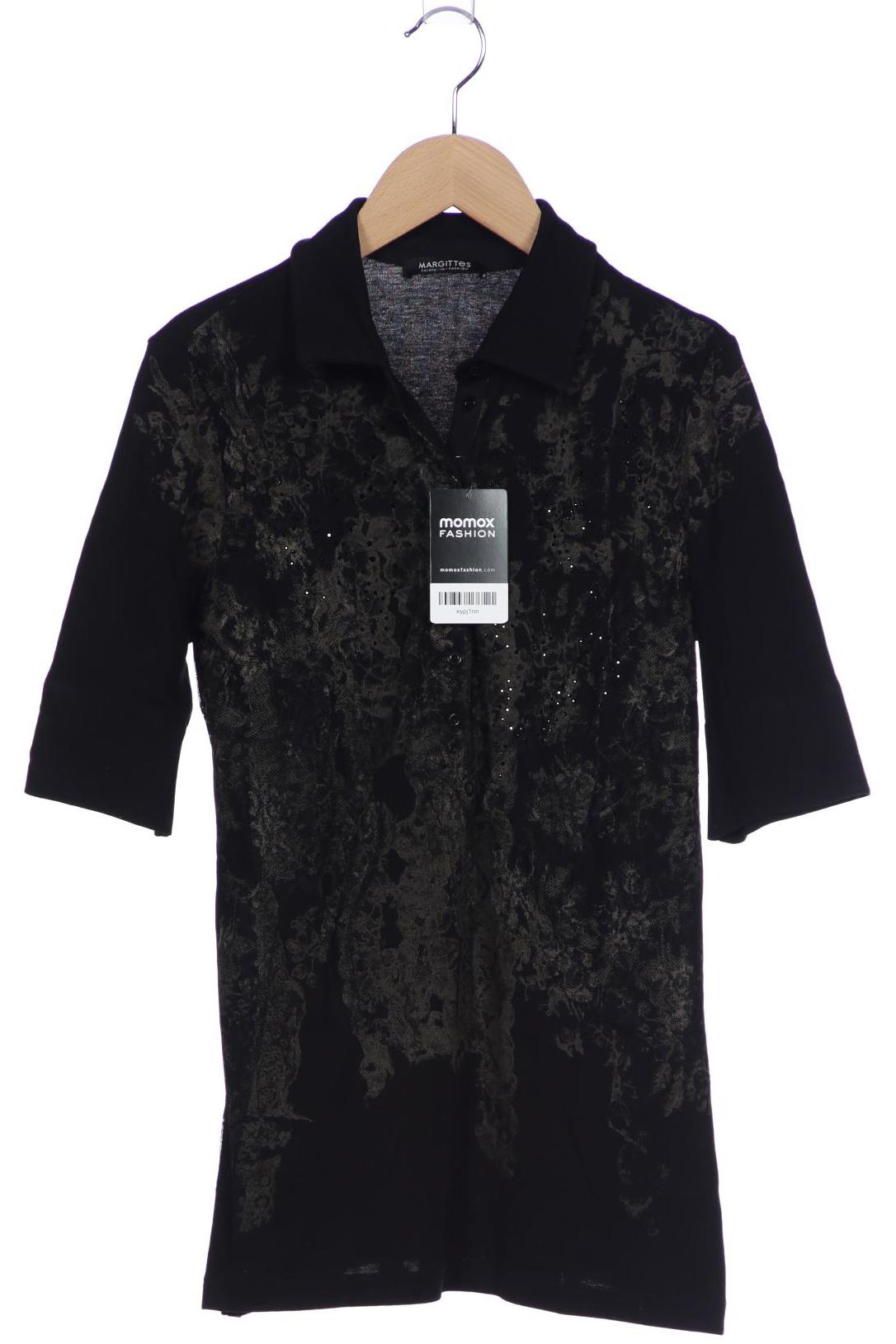 

Margittes Damen Poloshirt, schwarz, Gr. 40