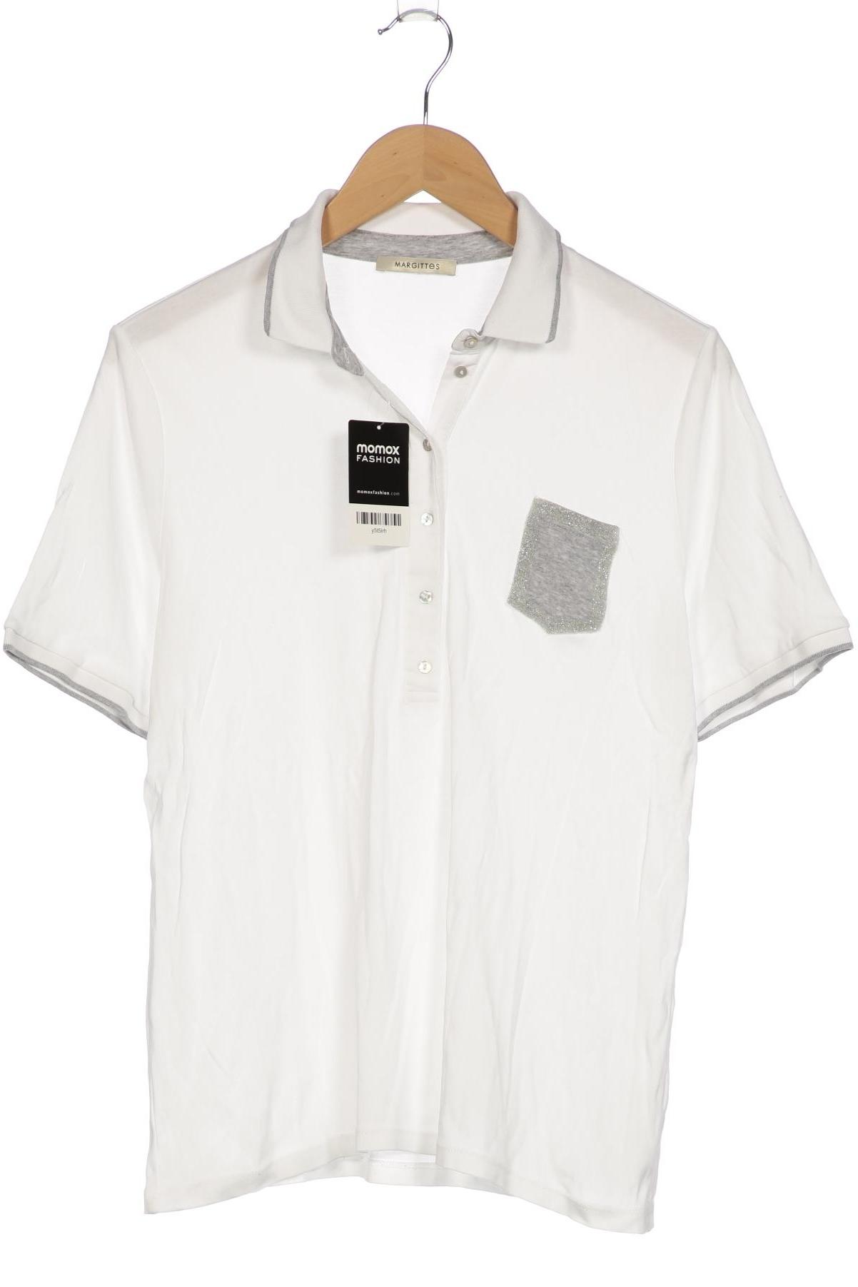 

Margittes Damen Poloshirt, weiß, Gr. 42