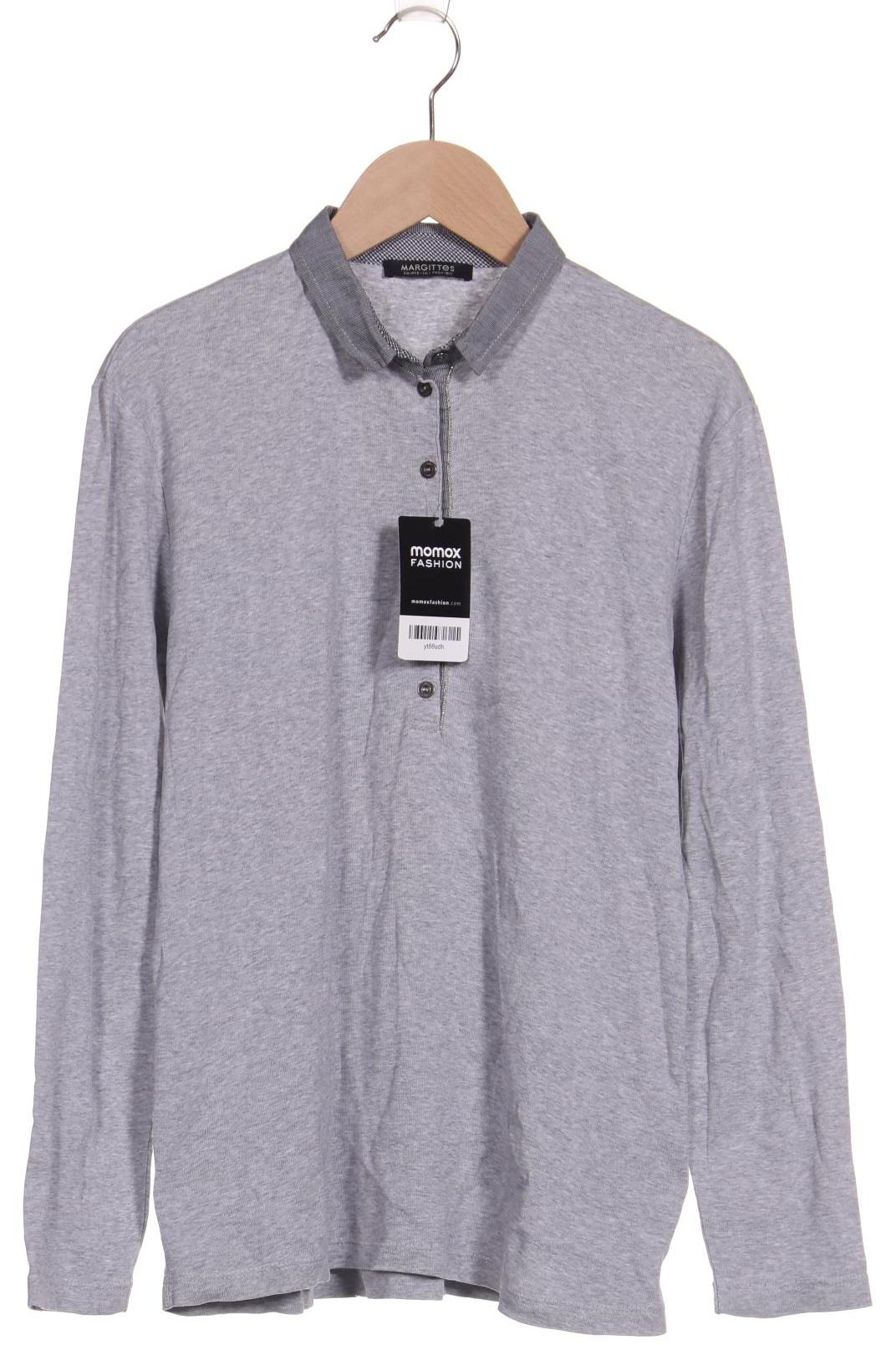 

Margittes Damen Poloshirt, grau, Gr. 38